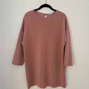 Emerson Fry Dusty Rose Shift Dress